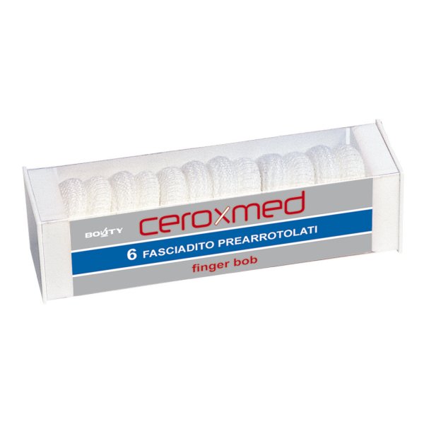 CEROXMED Finger Bob.Bianco 6pz