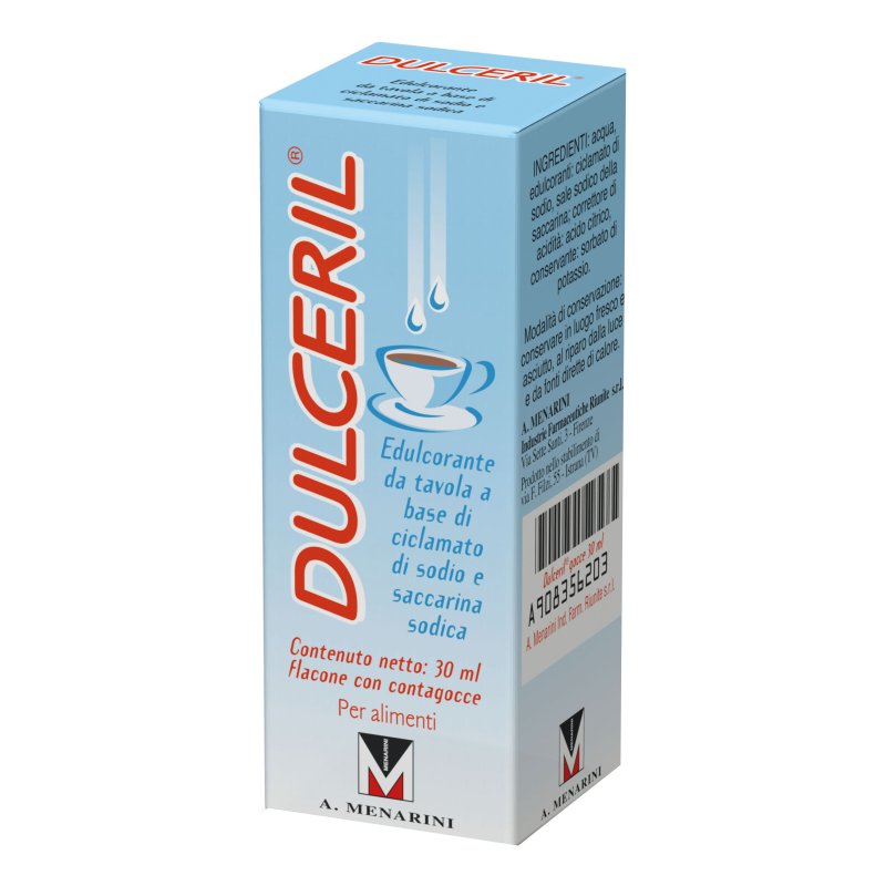 Dulceril Gocce - Dolcificante senza aspartame - 30 ml