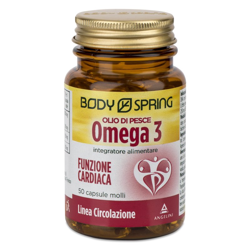 Body Spring Olio di Pesce Omega3 50 Capsule