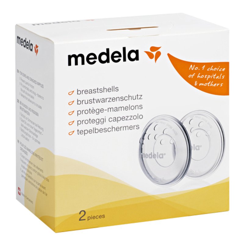 MEDELA Prot.Capezz.Sil.2pz