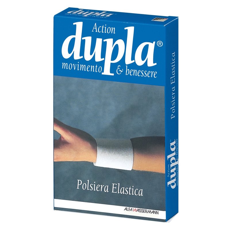 DUPLA Polsiera Elast.Bianca M