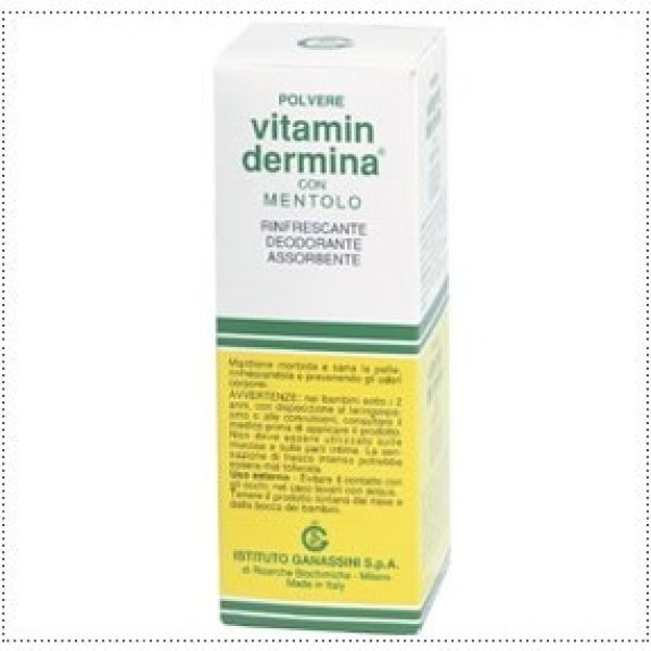 Vitamindermina Polv Ment 100g