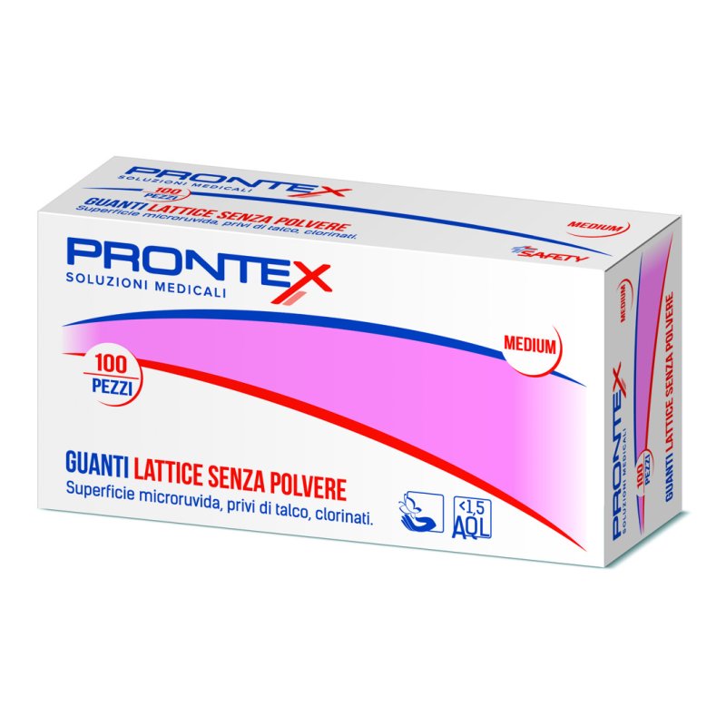 PRONTEX Guanti Latt.7/8M 100pz