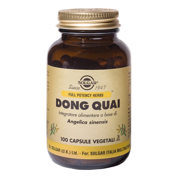 DONG QUAI 100 VegiCapsule   SOLGAR