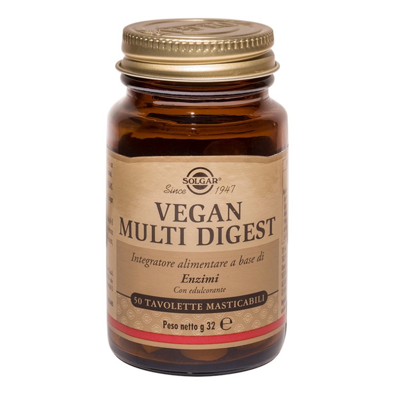 VEGAN MULTI DIGEST 50TavSOLGAR