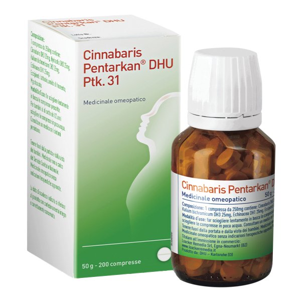 CINNABARIS 31 Compresse 50g PTK