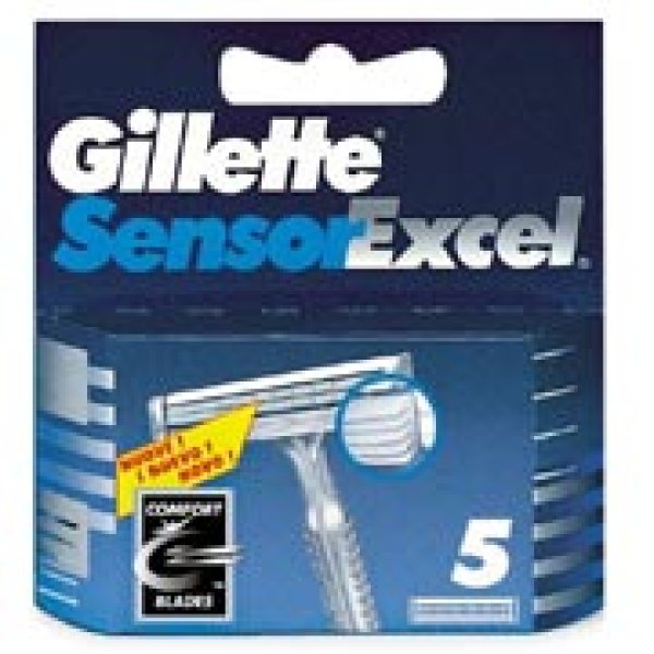 GILLETTE SENSOR BILAMA EXCEL X 5 P