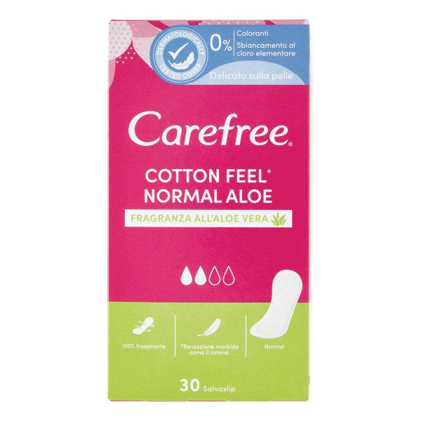 CAREFREE P/Slip Aloe 28+4pz