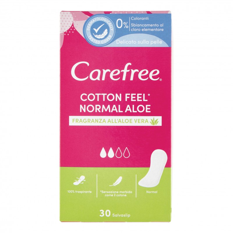 CAREFREE P/Slip Aloe 28+4pz