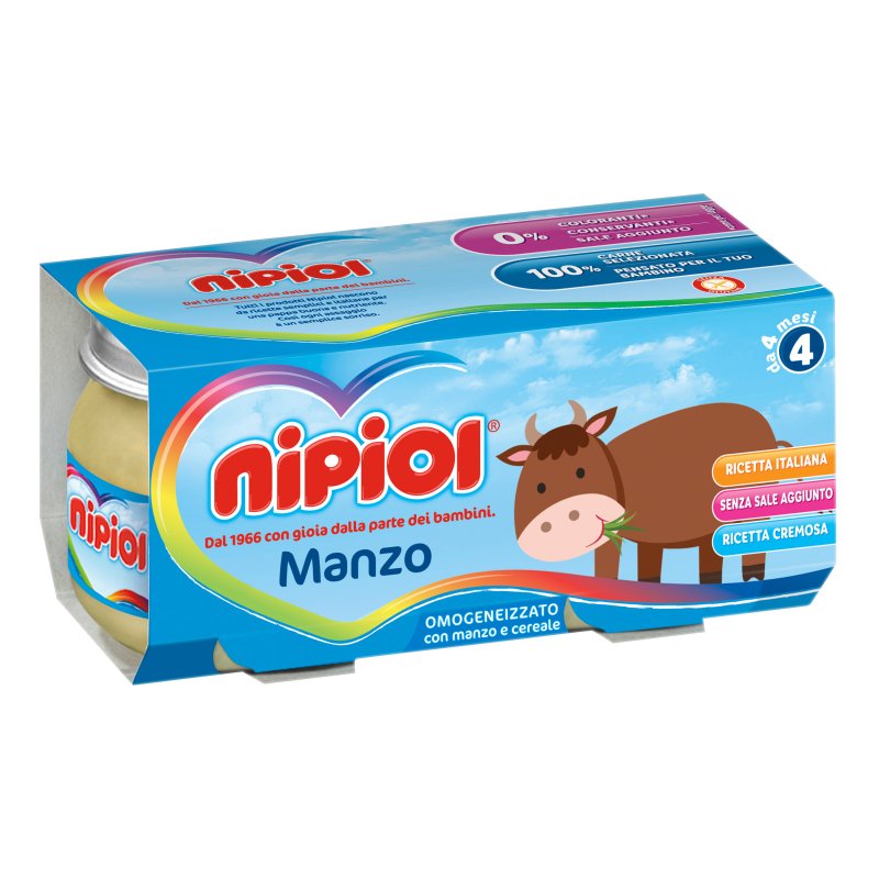 OMO NIPIOL Manzo 2x 80g