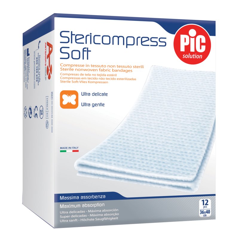 Stericompress Garze Sterili TNT 10x10 100 Pezzi