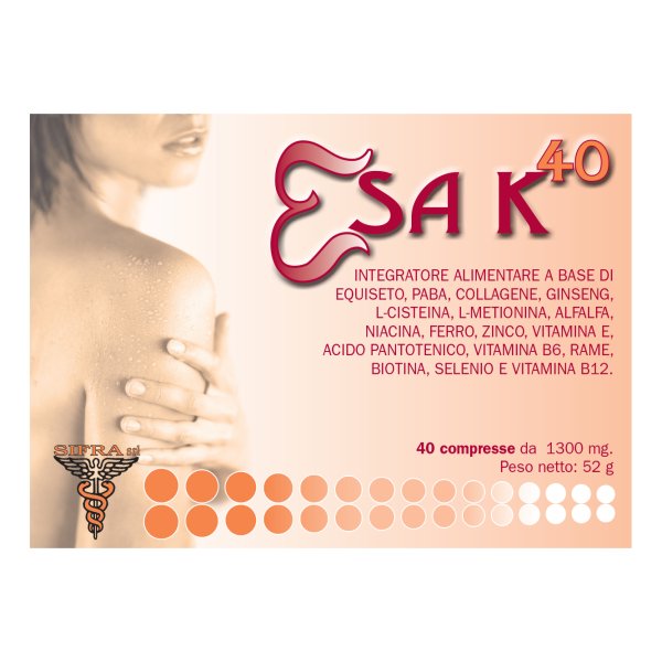 ESA K*40 40 Compresse 1300mg