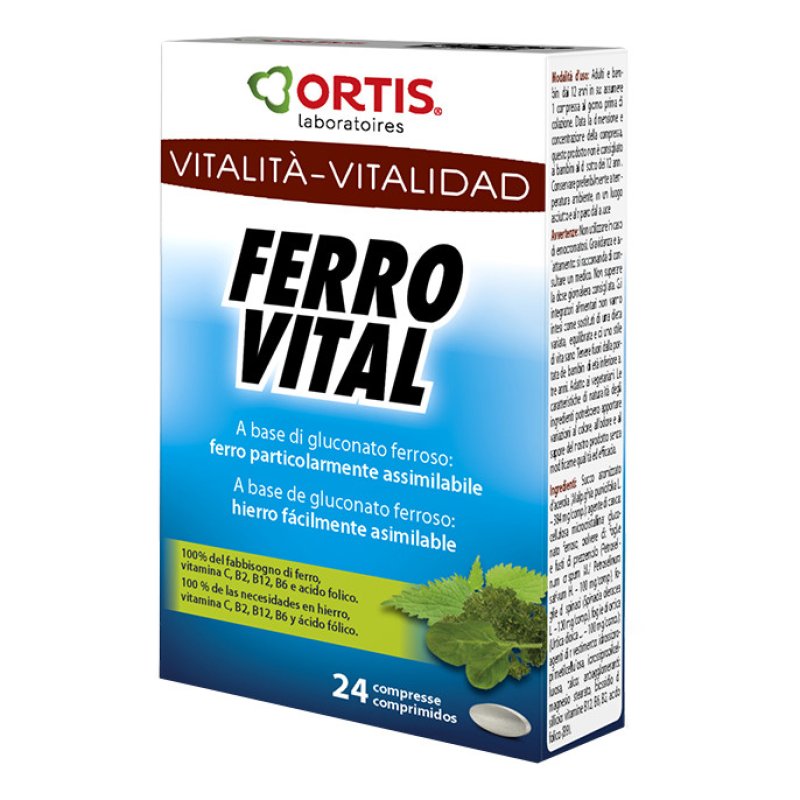 FERRO VITAL PLUS 24 Compresse