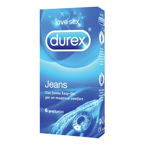 Durex Jeans Easy On 6 profilattici anato...