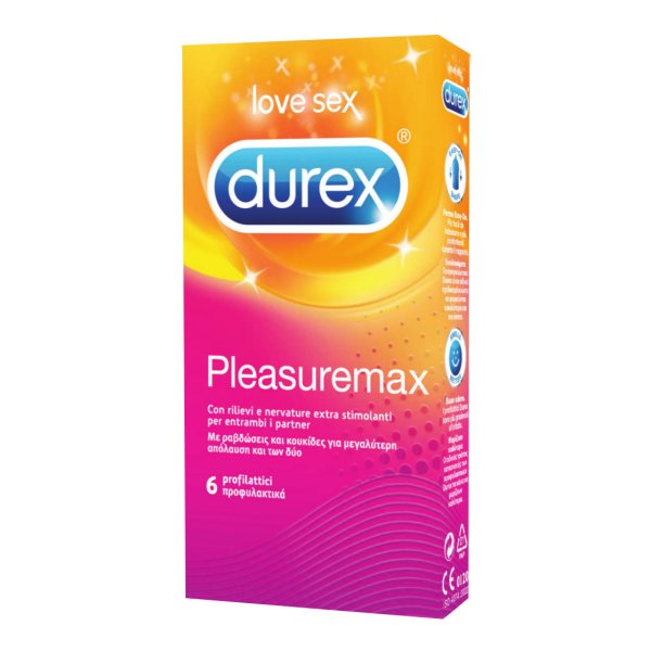 Durex Pleasuremax Easyon 6 profilattici