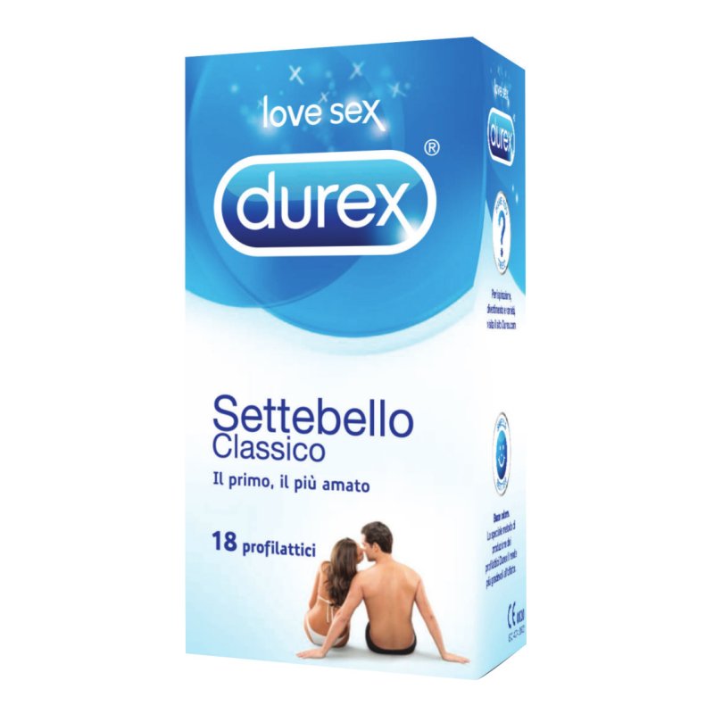 Durex Settebello Classico 18 profilattici