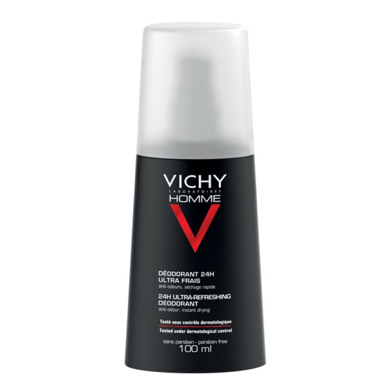 Vichy Deo Homme Linea Uomo Vapo Spray Deodorante Ultra Fresco 100 ml