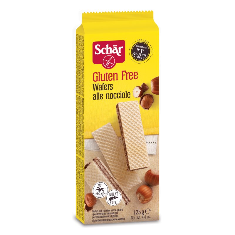 SCHAR Wafers Nocciola 125g