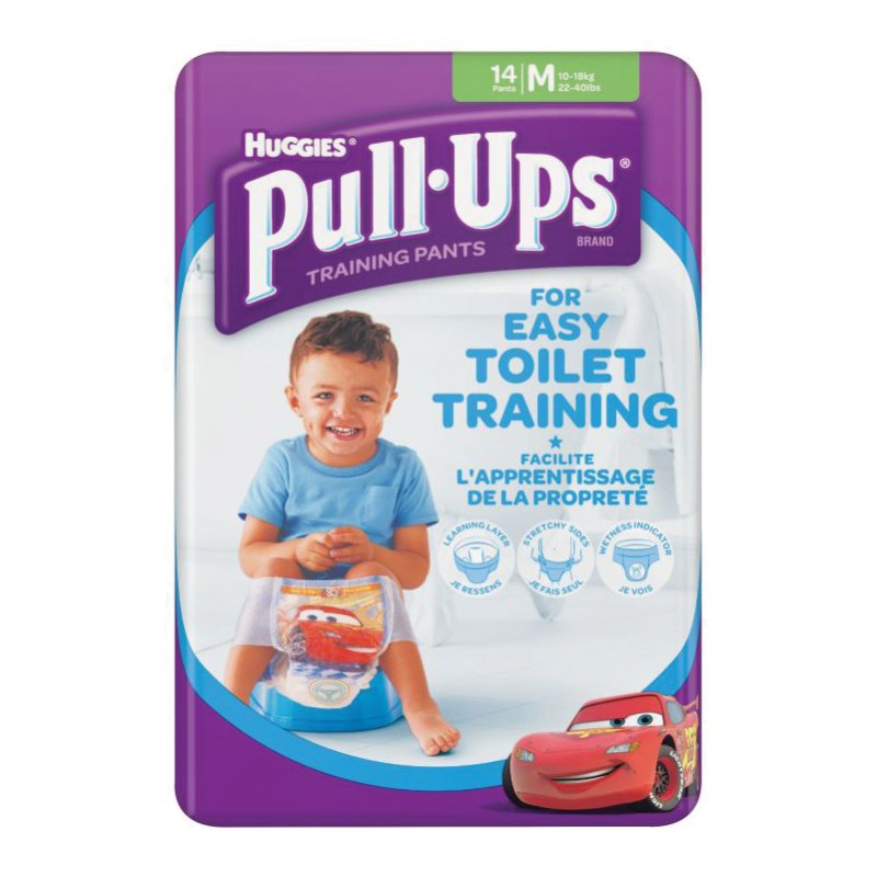 HUGG.P-Ups Boy M 11-18Kg 14pz