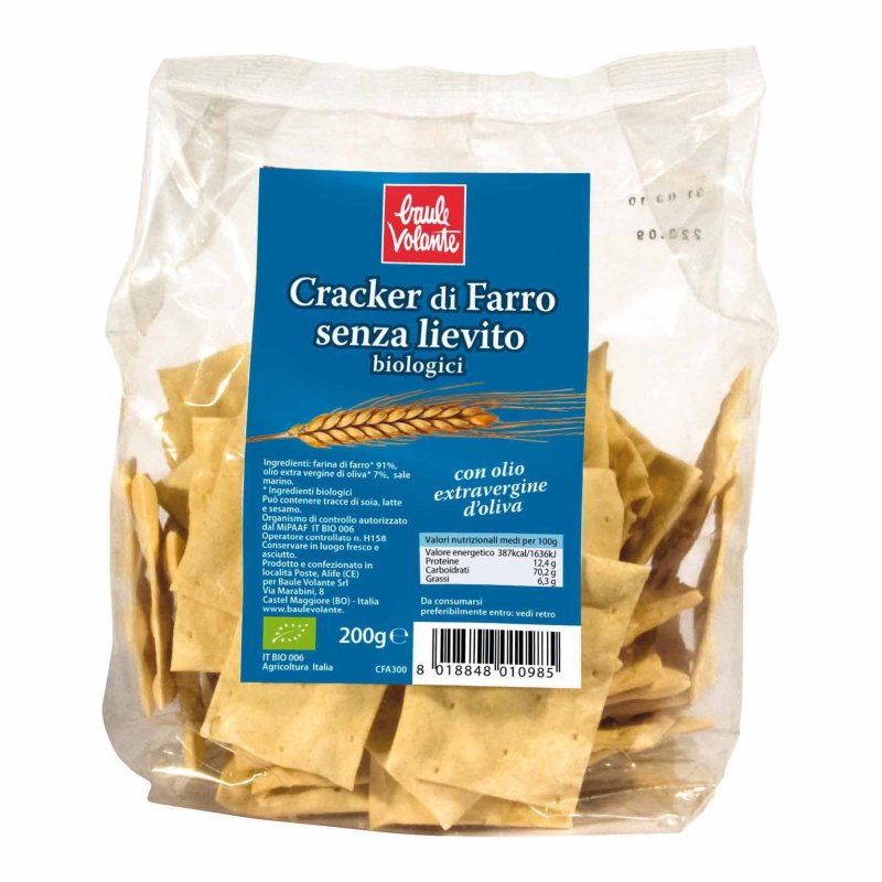 BAULE Crackers Farro S/L 200g