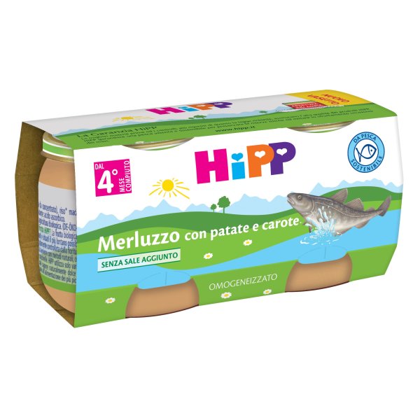 OMO HIPP Bio Merluzzo 2x80g