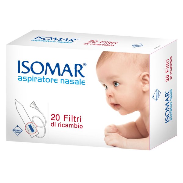 ISOMAR Filtri per Aspiratore Nasale 20 p...