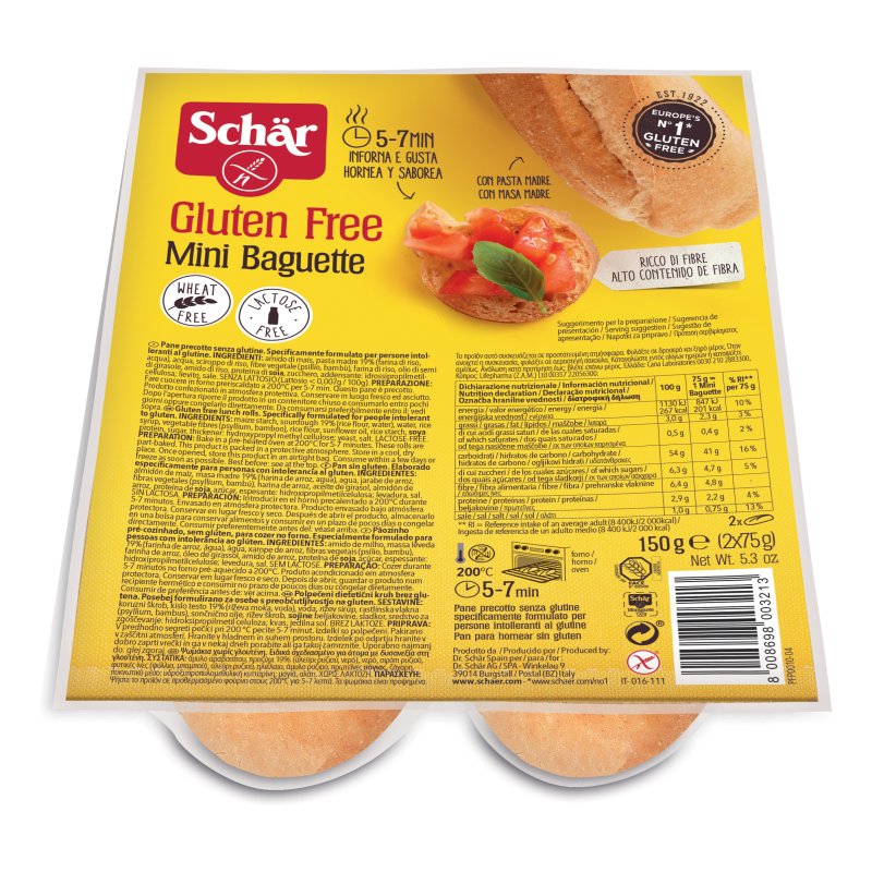 SCHAR Baguette S/G 350g