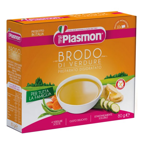 PLASMON Brodo Verdura 10x80g