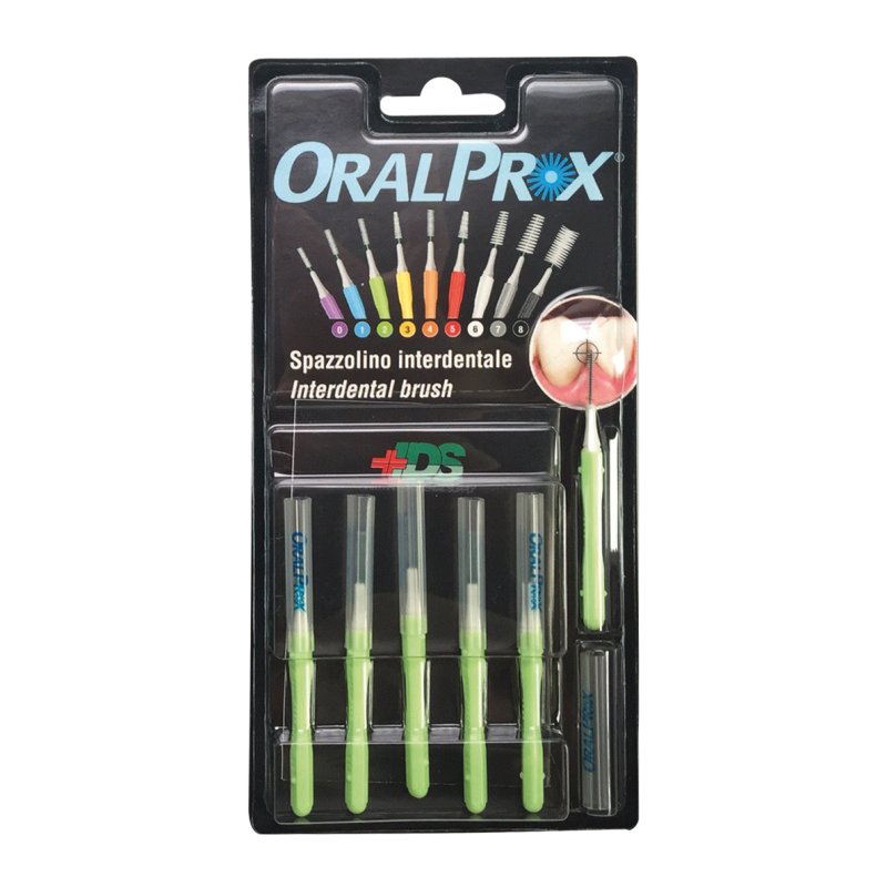 ORALPROX Scovolino 2 Verde 6 pezzi