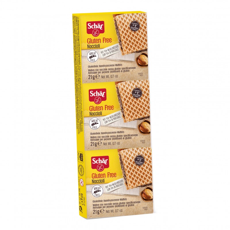 SCHAR Noccioli Snack 3x21g