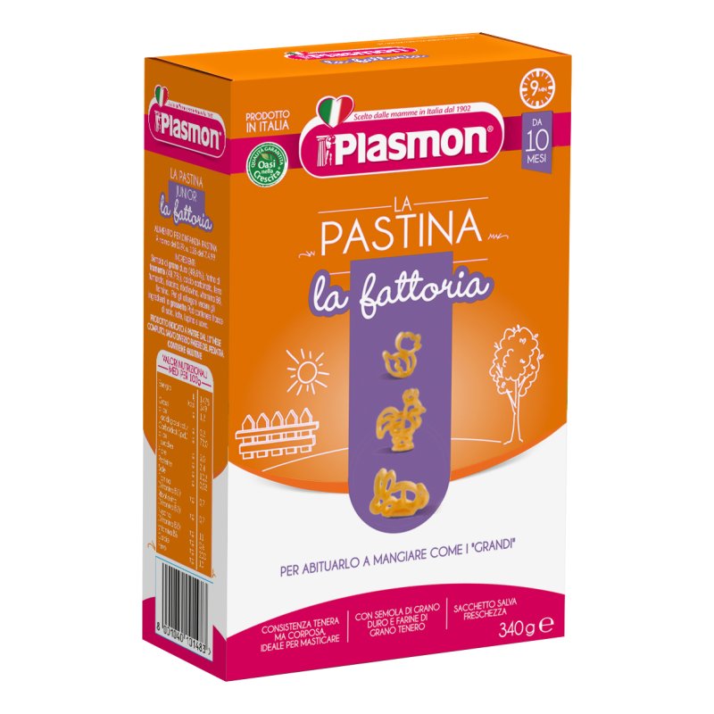 PLASMON Past.La Fattoria 340g