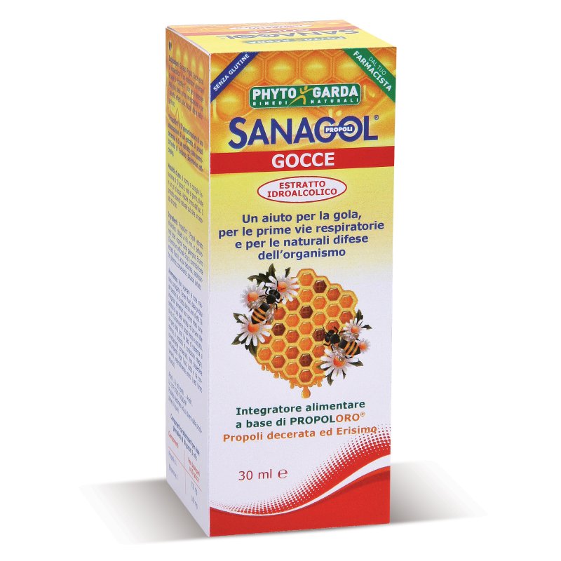 SANAGOL Gocce Propoli C/Alc.30ml