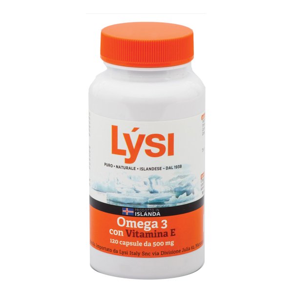 LYSI Omega 3 Vit.E 120 Cps