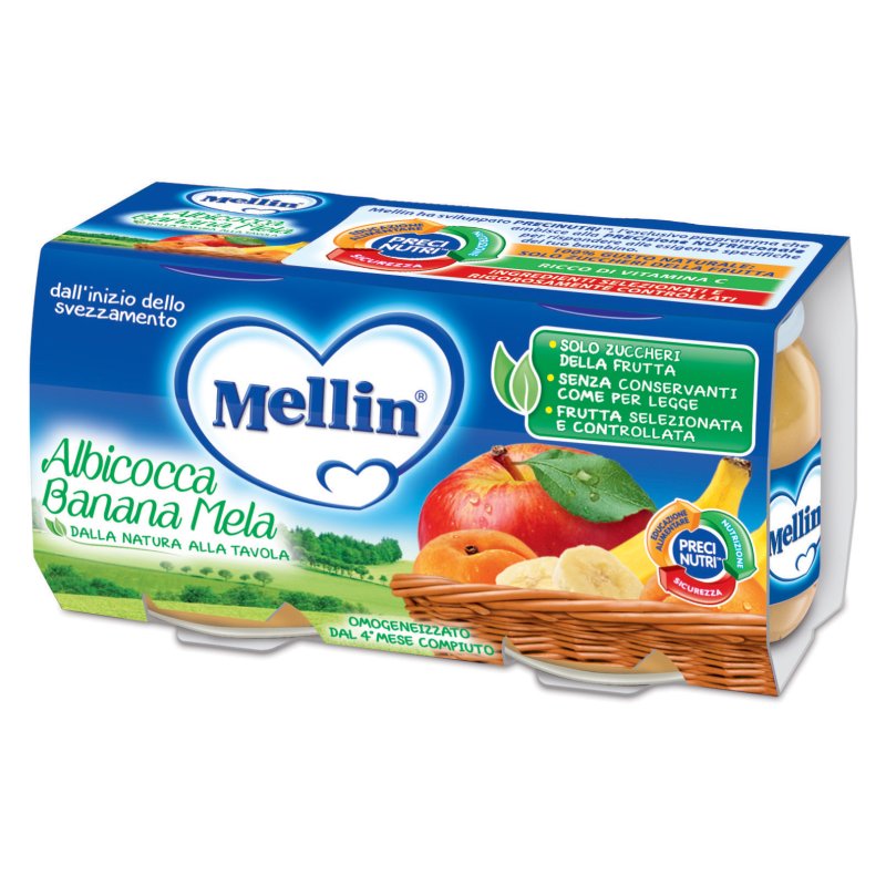 OMO MELLIN Alb/Ban/Mela 2x100g