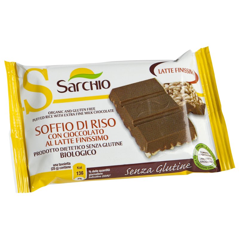 SOFFIO Riso Ciocc.Latte 25g