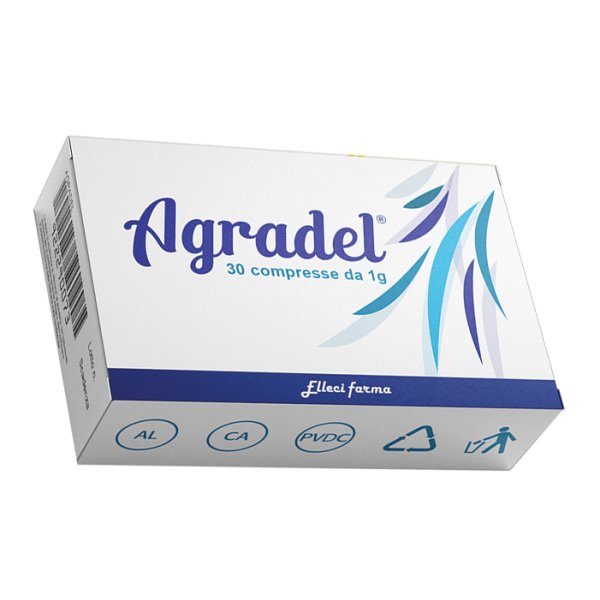 AGRADEL 30 Compresse 1g