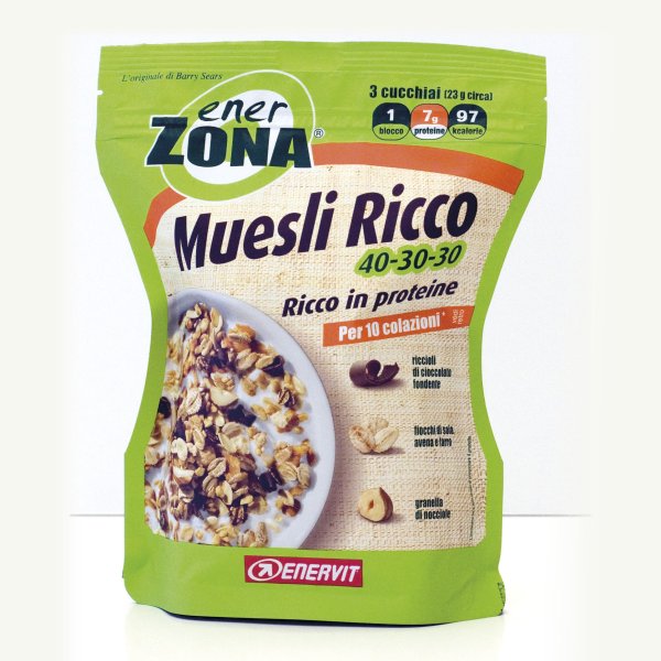 ENERZONA Muesli Ricco 40-30-30