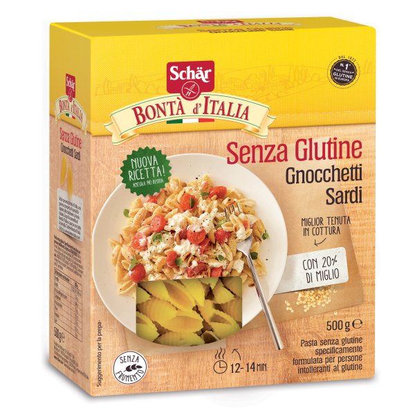 SCHAR Pasta Gnocch.Sardi 500g