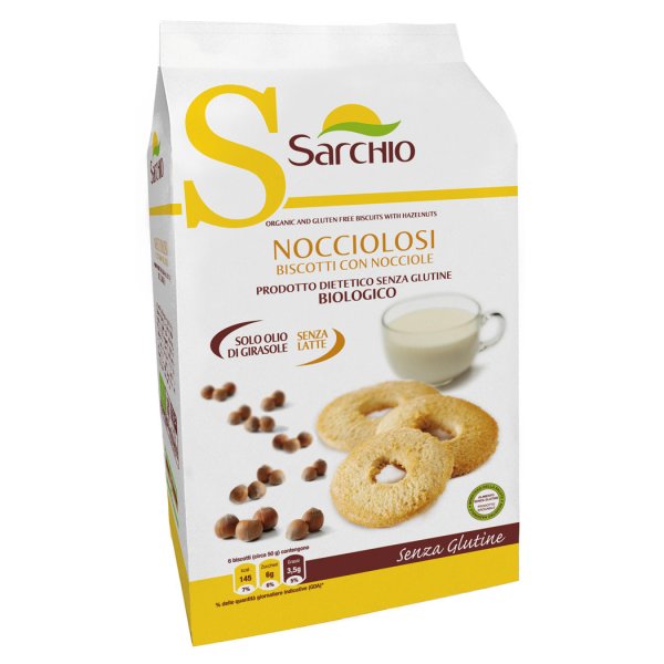 SARCHIO Bisc.Nocciolosi 200g