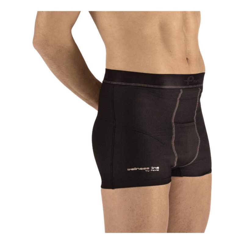 PAVIS BOXER Ernia U.655 Nero M