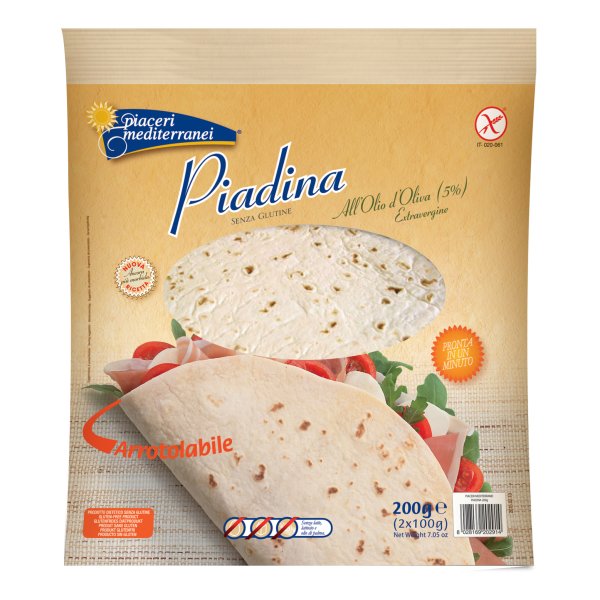 PIACERI MED.Piadina Olio Oliva