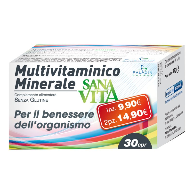 SANAVITA Multivit Miner.30 Compresse