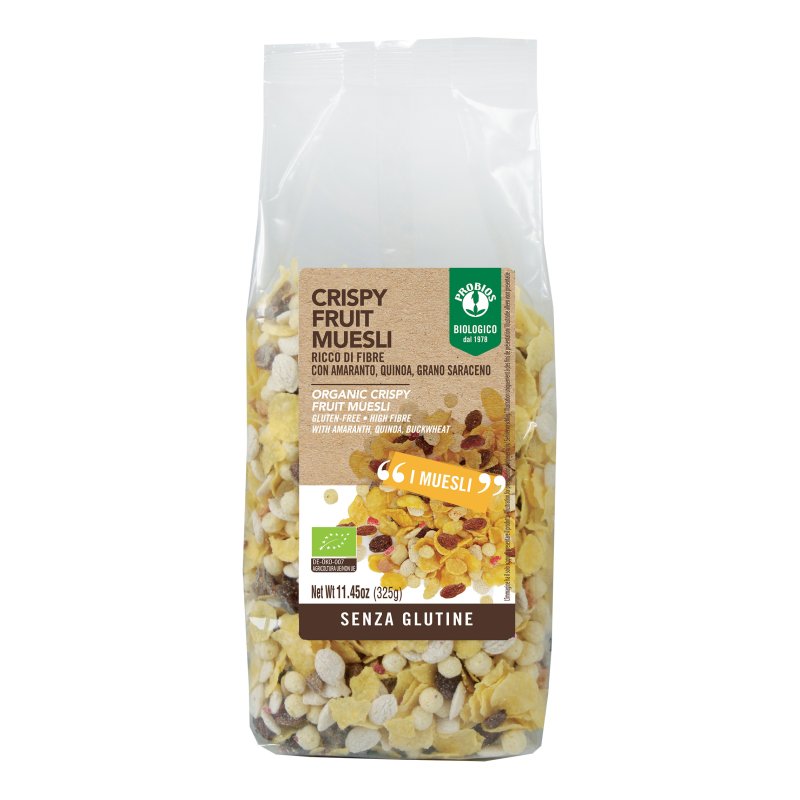 ETG Crispy Muesli Frutta 325g