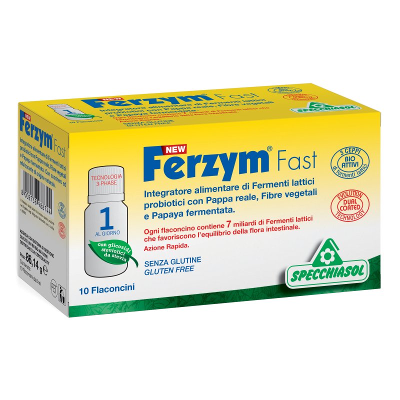 NEW FERZYM Fast 10 Fl.8ml