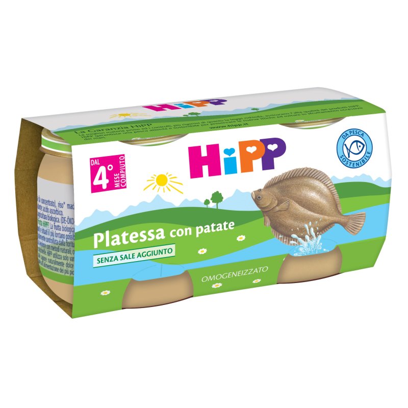 OMO HIPP Bio Platessa 2x80g