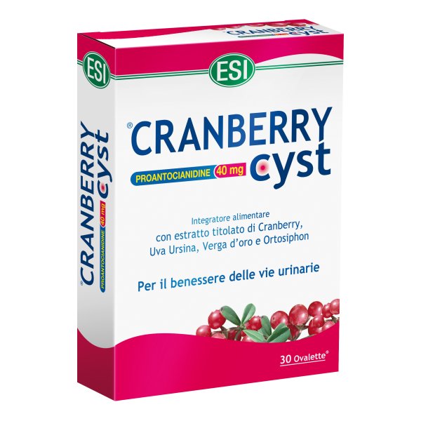 CRANBERRY CYST 30 Ovalette