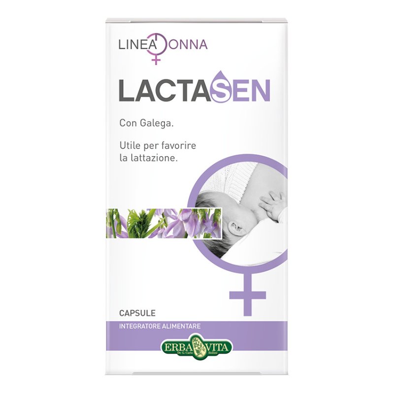 LACTASEN 45 Capsule ErbaVita