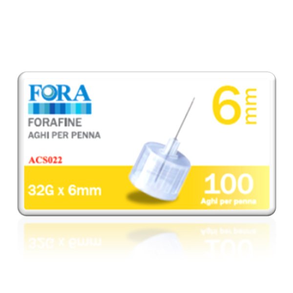 FORA Aghi Pen 32g 6mm 100pz