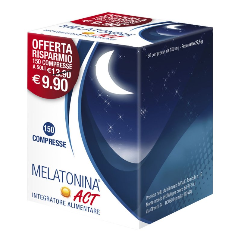 MELATONINA ACT 150 Compresse 1mg