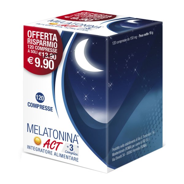 MELATONINA ACT+3 Cpx 120 Compresse